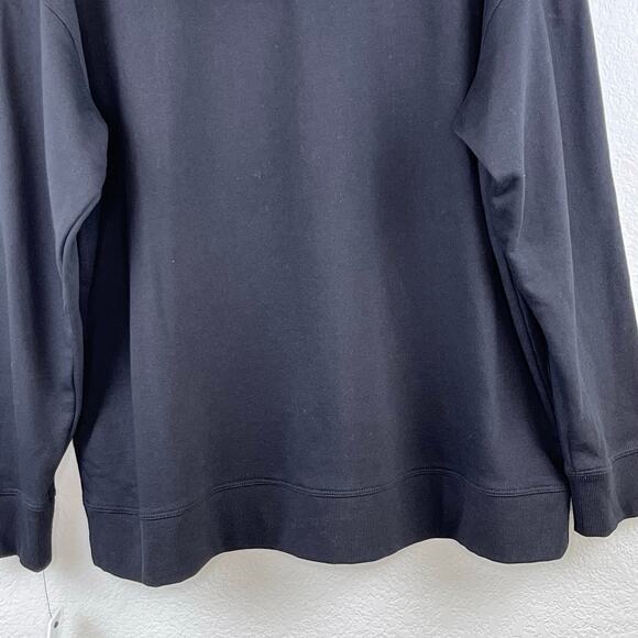 Calvin Klein Performance Black Logo Tape Full Zip Hoodie Sweatshirt Plus 1X NWT - Picture 9 of 13